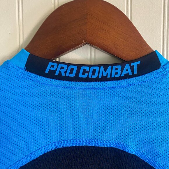 NIKE Pro Combat Boy's DriFit Athletic Shirt, size M - Picture 3 of 6